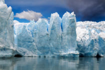 Chile glacier ice