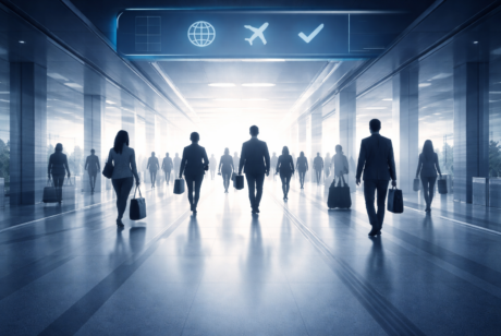 Visa Waiver Program (VWP), travelers in airport