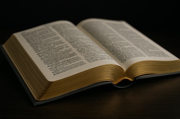 US Immigration glossary, thick open book